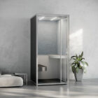 cubicall balance socialization privacy phone booth